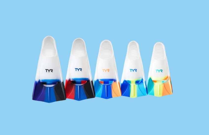 TYR Stryker Silicone Swim Fins for Kids