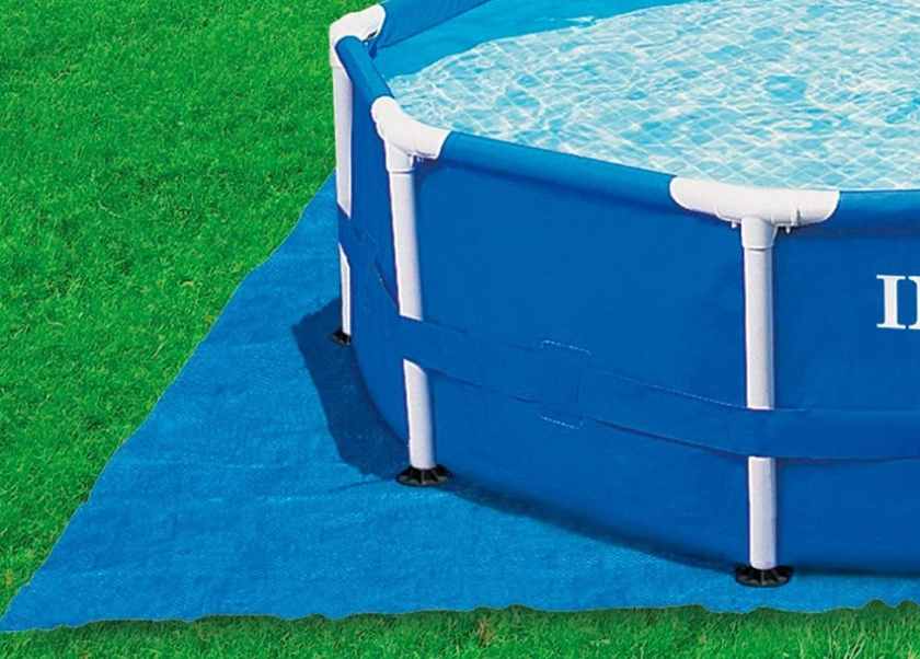 3 Best Under Pool Mats And Why You, Pool Ground Cloth Vs Tarp