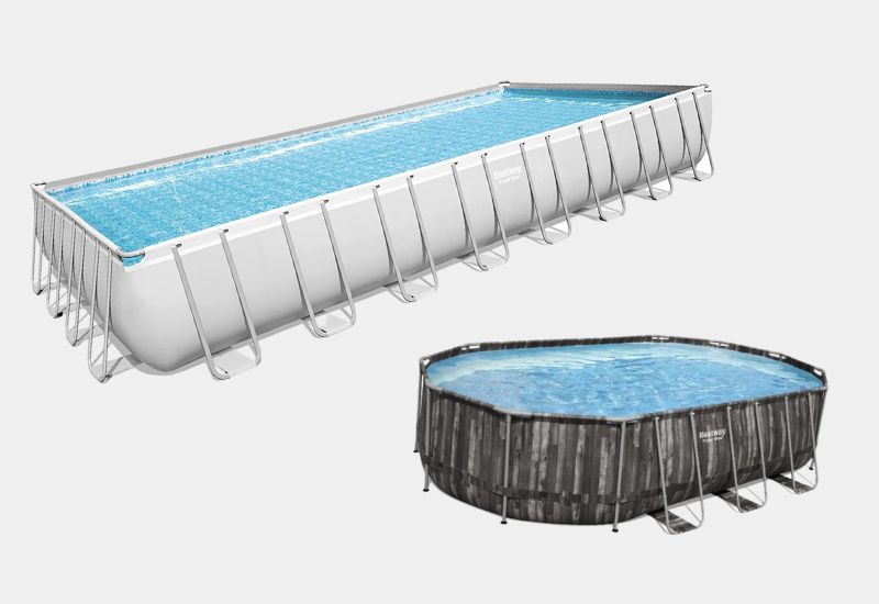 Comparación de piscinas Bestway: las mejores piscinas elevadas Power Steel