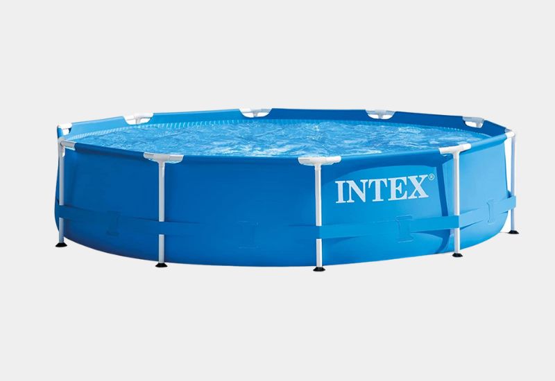 Comparación de piscinas Intex - Piscina elevada Intex con marco de metal