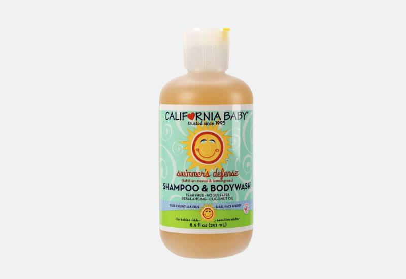 Gel de baño para nadadores - California Kids Baby Shampoo and Body Wash para la eliminación de cloro