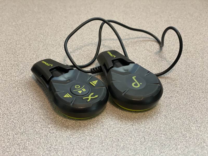 SHOKZ OpenSwim Bone Conduction MP3 Headphones - IP68 Waterproof, 4GB Storage, No Bluetooth, For Swimming & Running