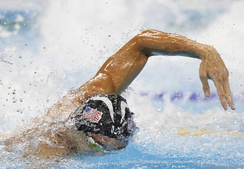 Perfect Freestyle Hand Entry - Michael Phelps