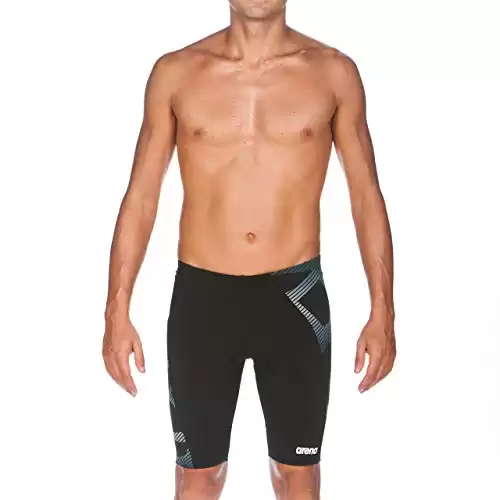 Arena Men's Spider MaxLife Panel Jammer Swimsuit