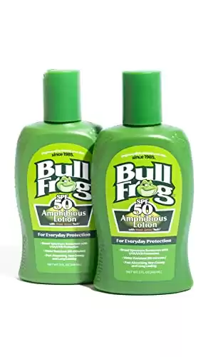 Bullfrog Sunscreen Amphibious Lotion SPF 50 (2-Pack)
