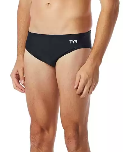TYR Men's Durafast Elite Solid Racer Swim Suit