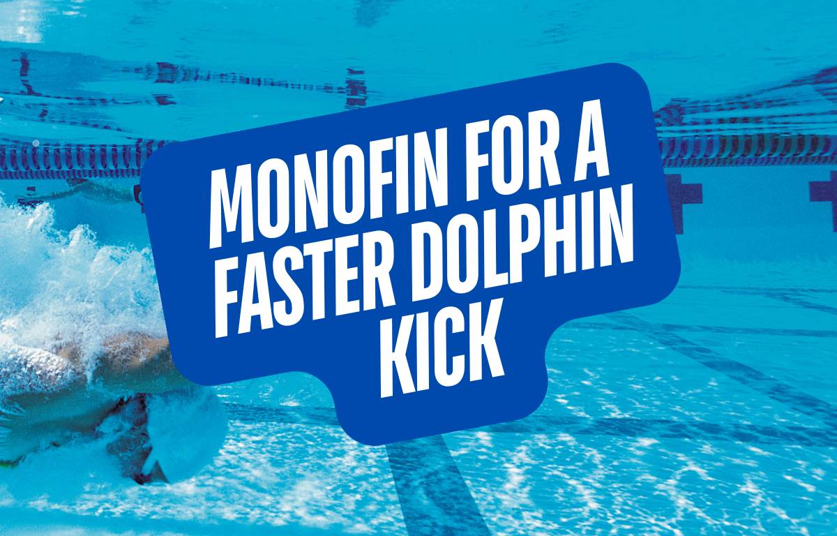 Benefits of a Monofin for a Faster Dolphin Kick