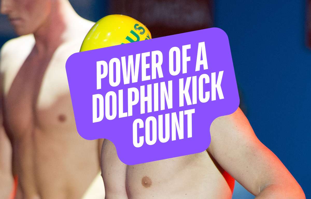 How a Dolphin Kick Count in Practice Pays Off on Race Day
