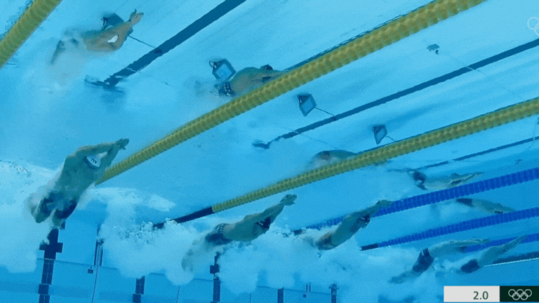 Caeleb Dressel Underwater Dolphin Kick