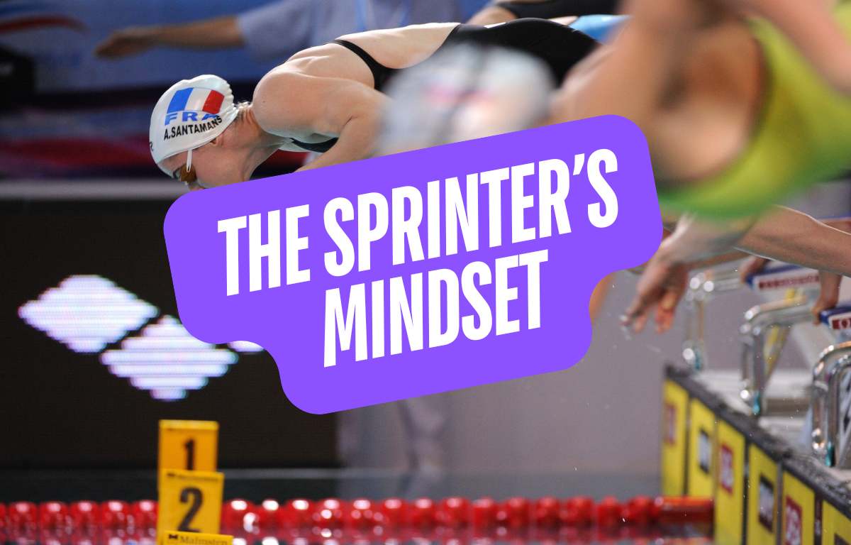 Sprinting Fast Under Pressure Starts with the Right Mindset