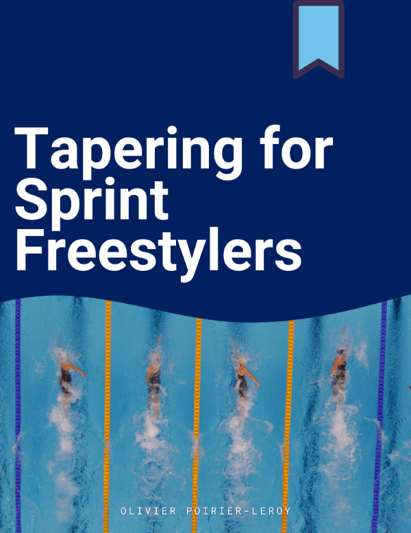 Tapering for Sprint Freestylers